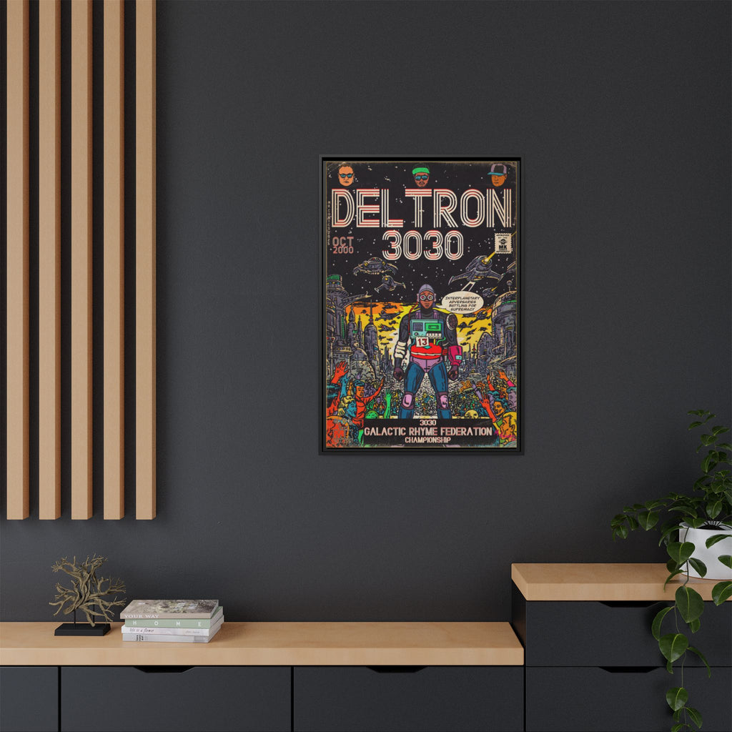 3030 - Matte Canvas, Framed (Multi-color)