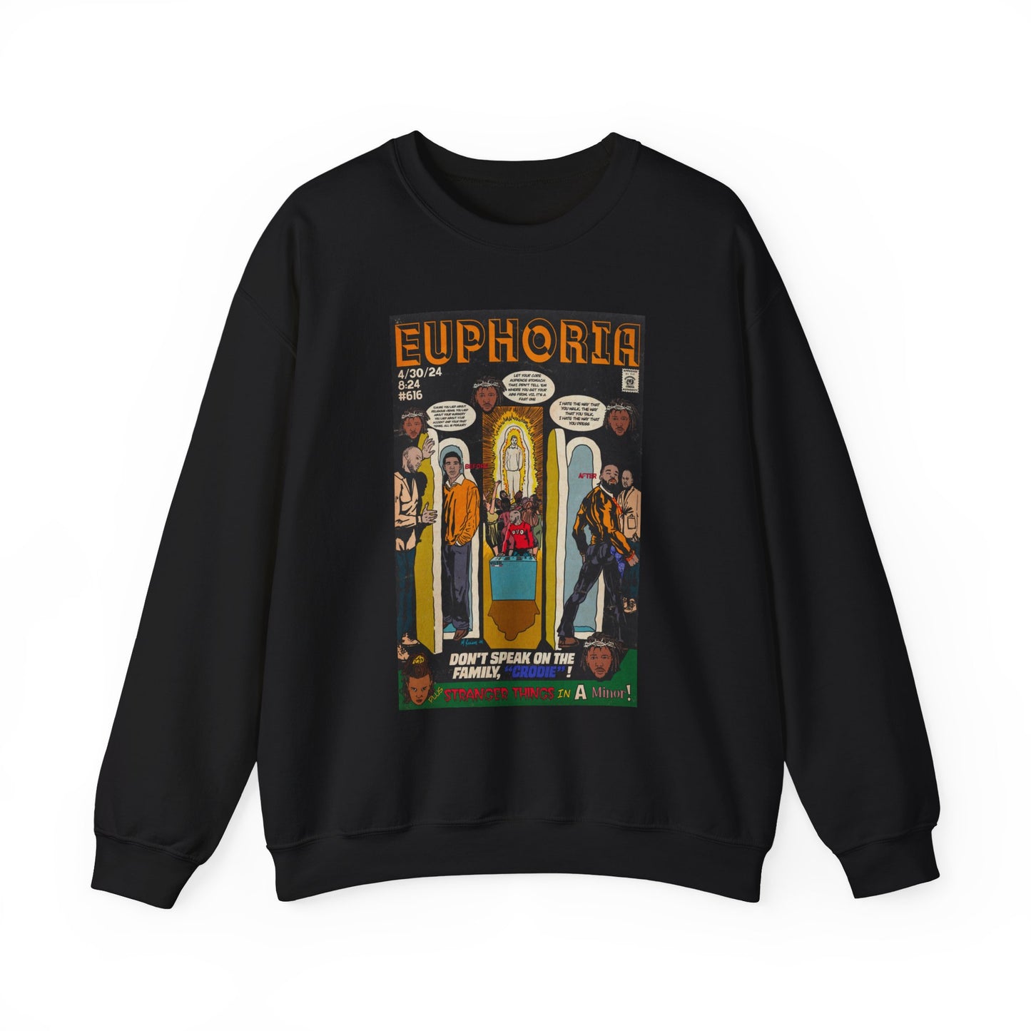 Kendrick Lamar - Euphoria - Unisex Heavy Blend™ Crewneck Sweatshirt