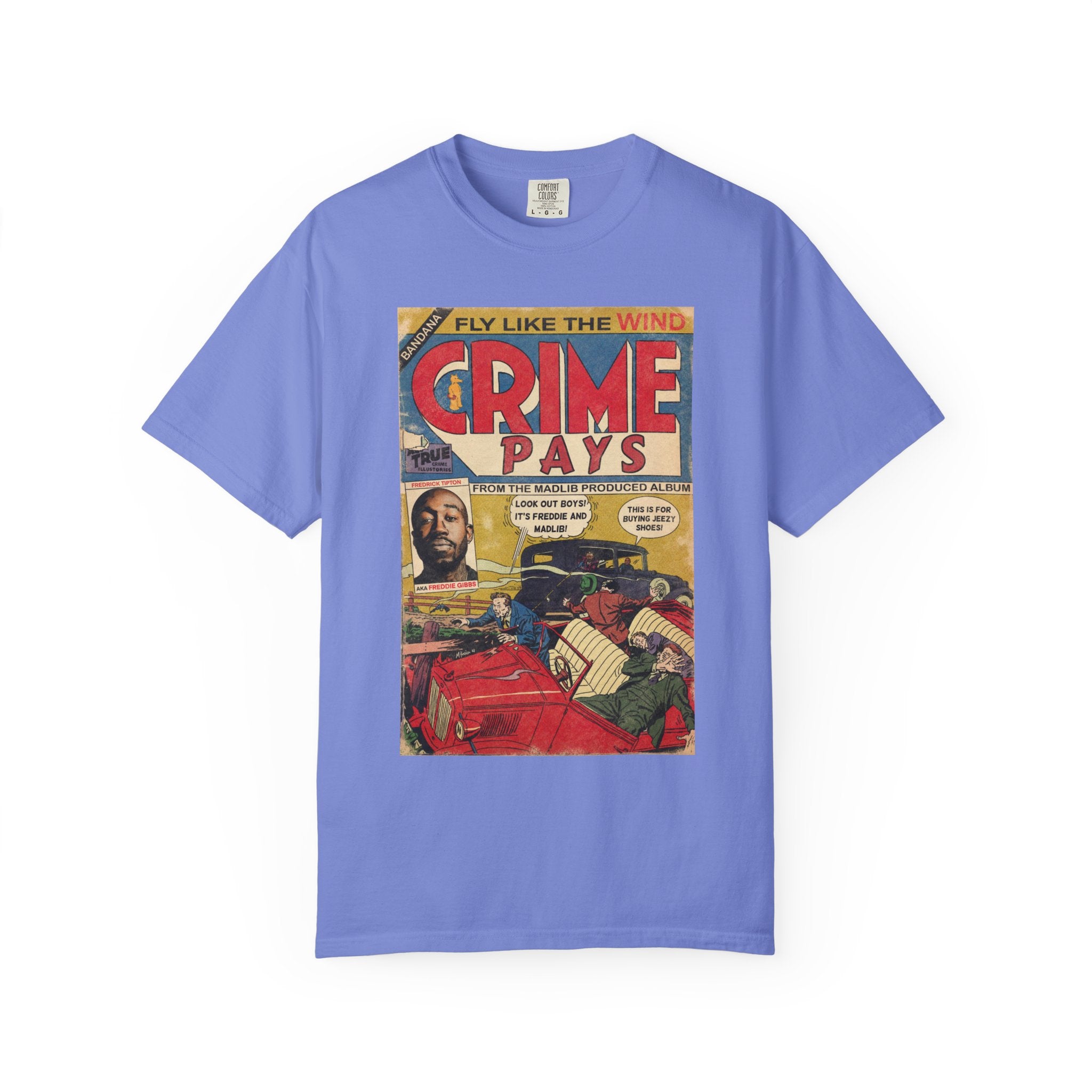 Crime Pays - Unisex Comfort Colors T-shirt