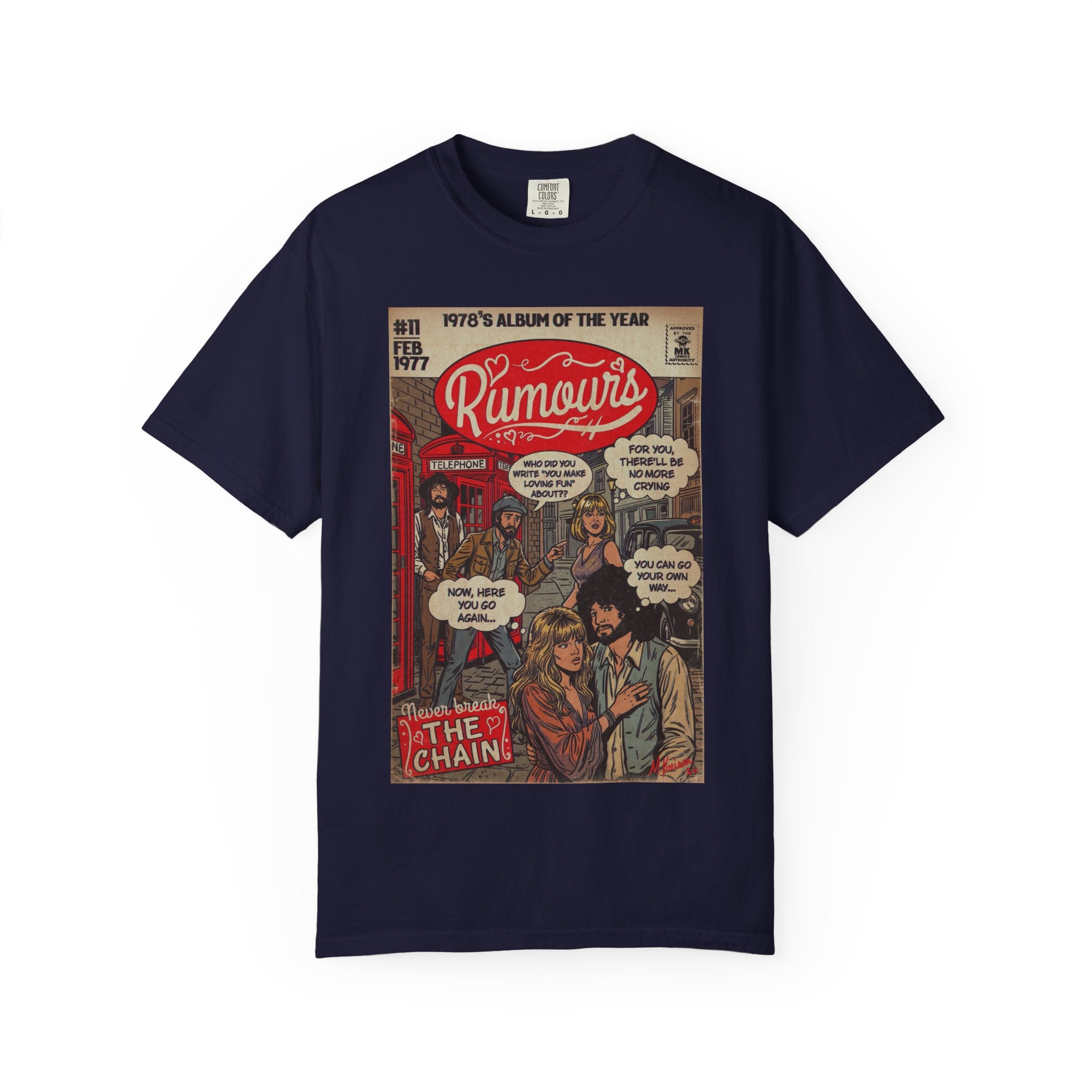 Rumours - Unisex Comfort Colors T-shirt