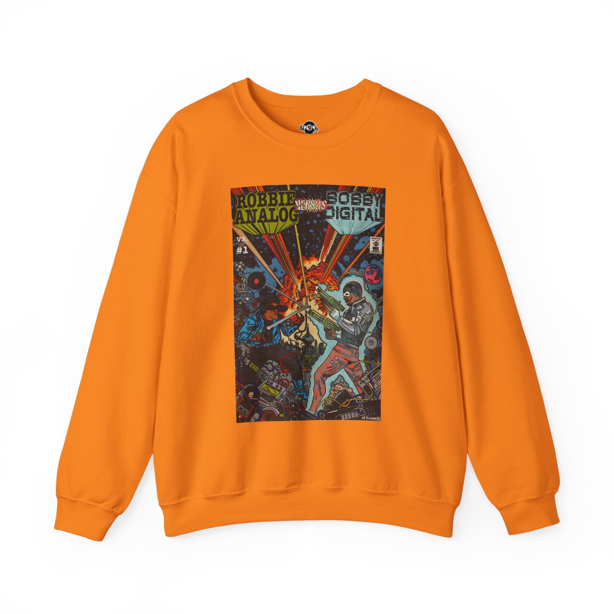 Analog vs. Digital - Unisex Heavy Blend™ Crewneck Sweatshirt