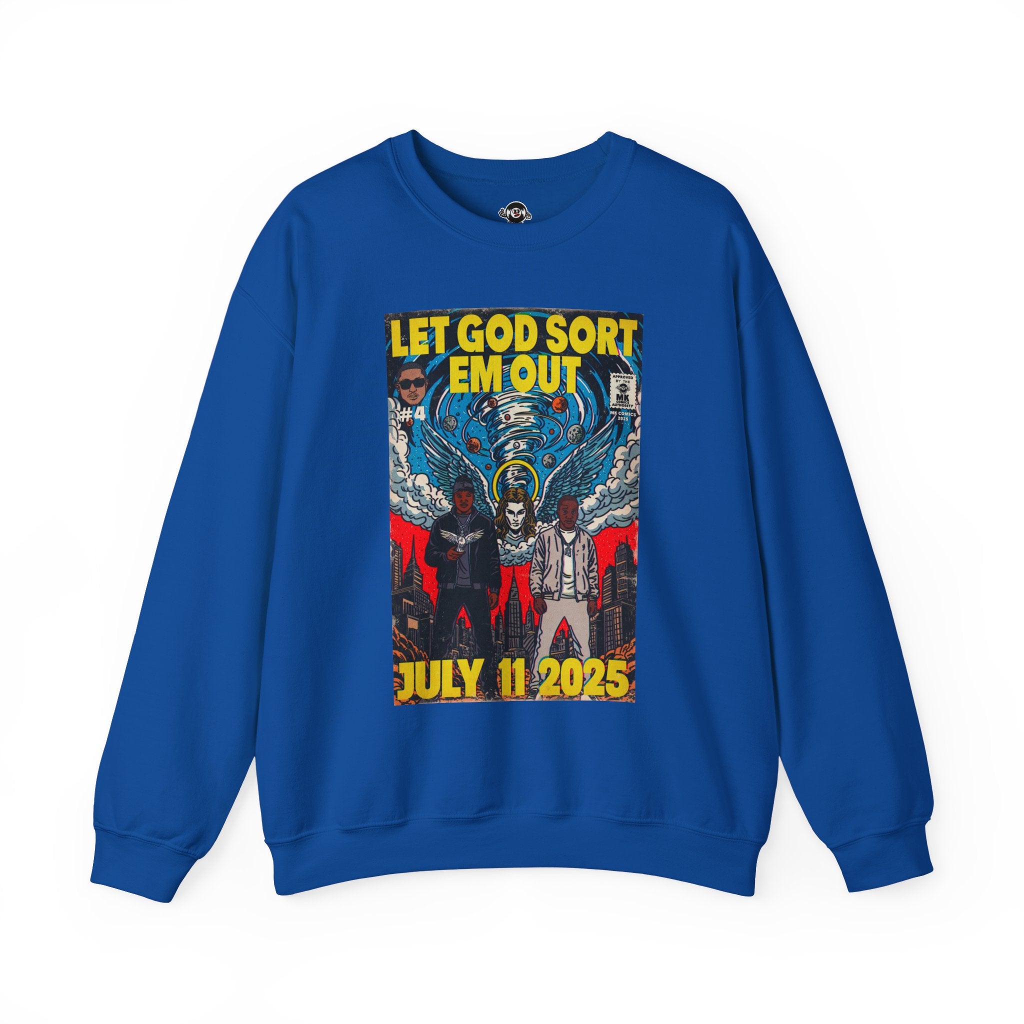 Let God Sort Em Out - Unisex Heavy Blend™ Crewneck Sweatshirt