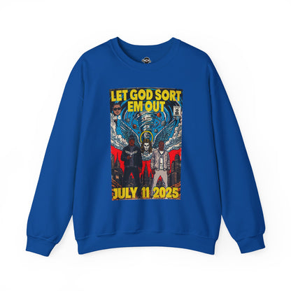 Let God Sort Em Out - Unisex Heavy Blend™ Crewneck Sweatshirt