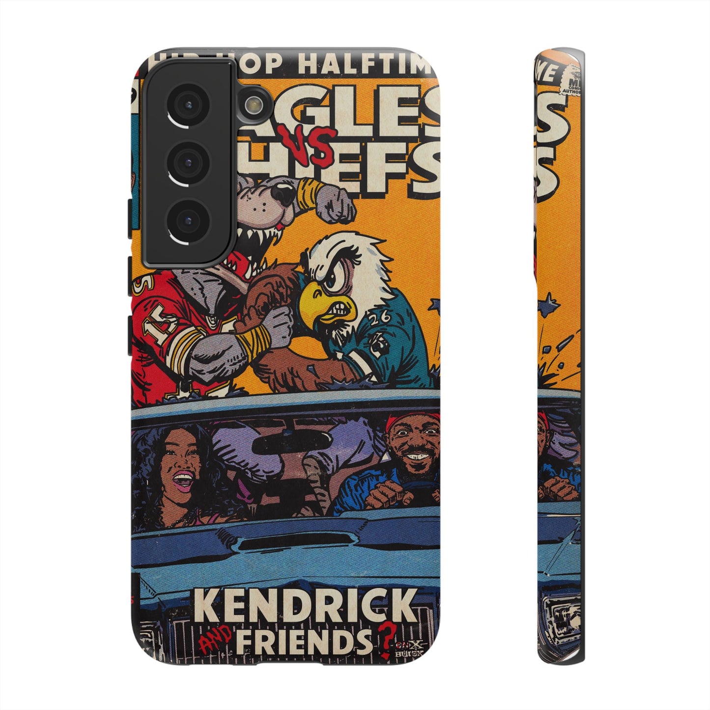 Kendrick & SZA - 2025 Halftime - Eagles vs Chiefs - Tough Phone Cases