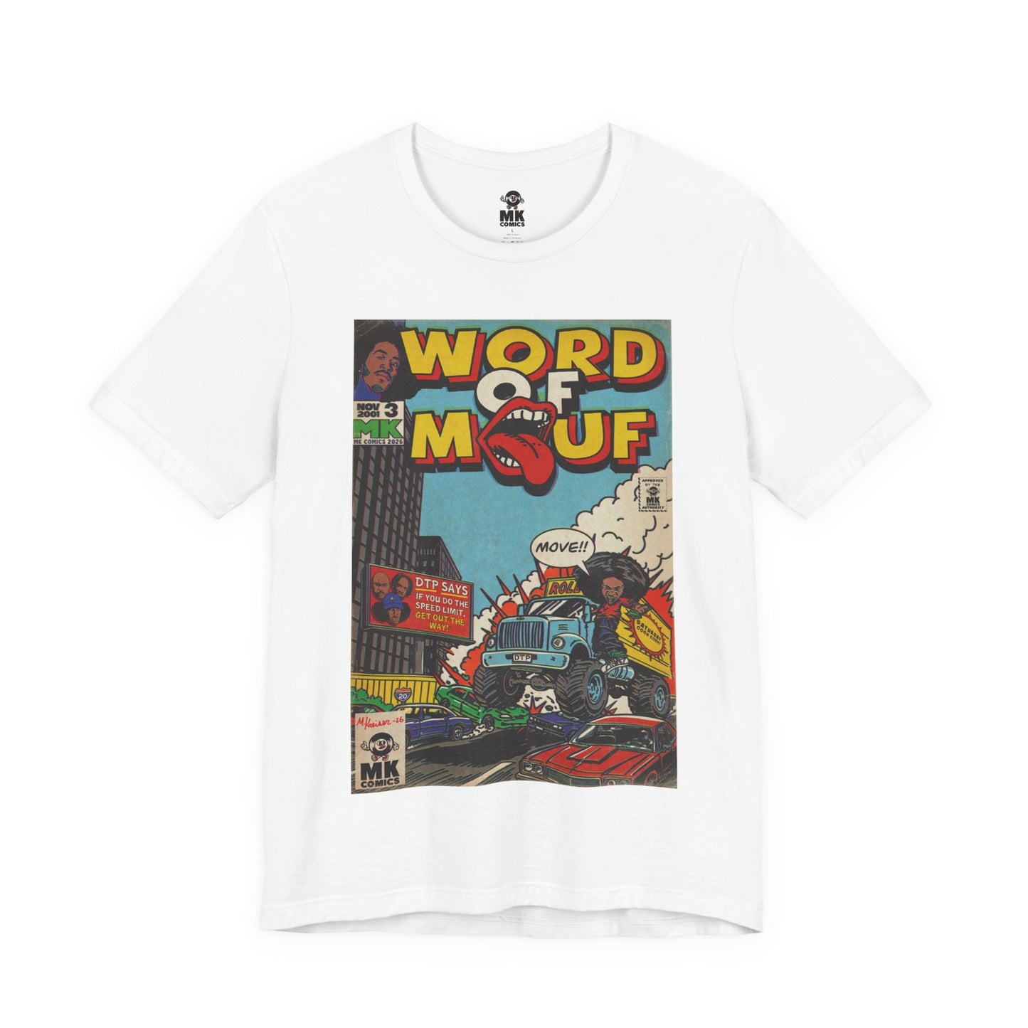 Word of Mouf - Unisex Jersey Short Sleeve Tee