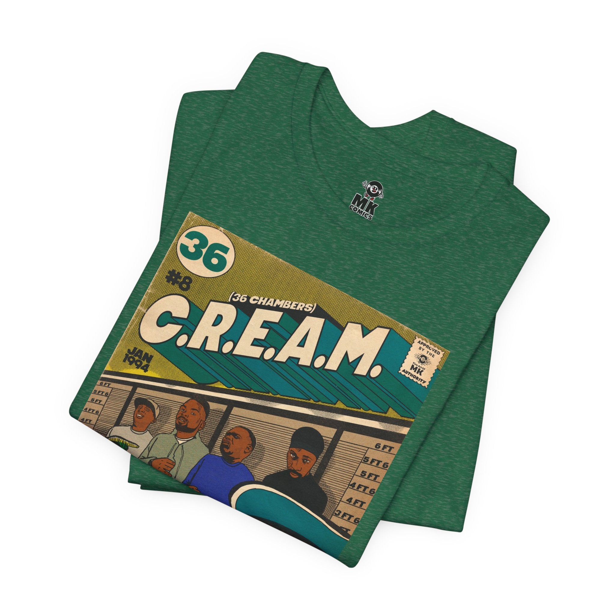 C.R.E.A.M - Unisex Jersey Short Sleeve Teem
