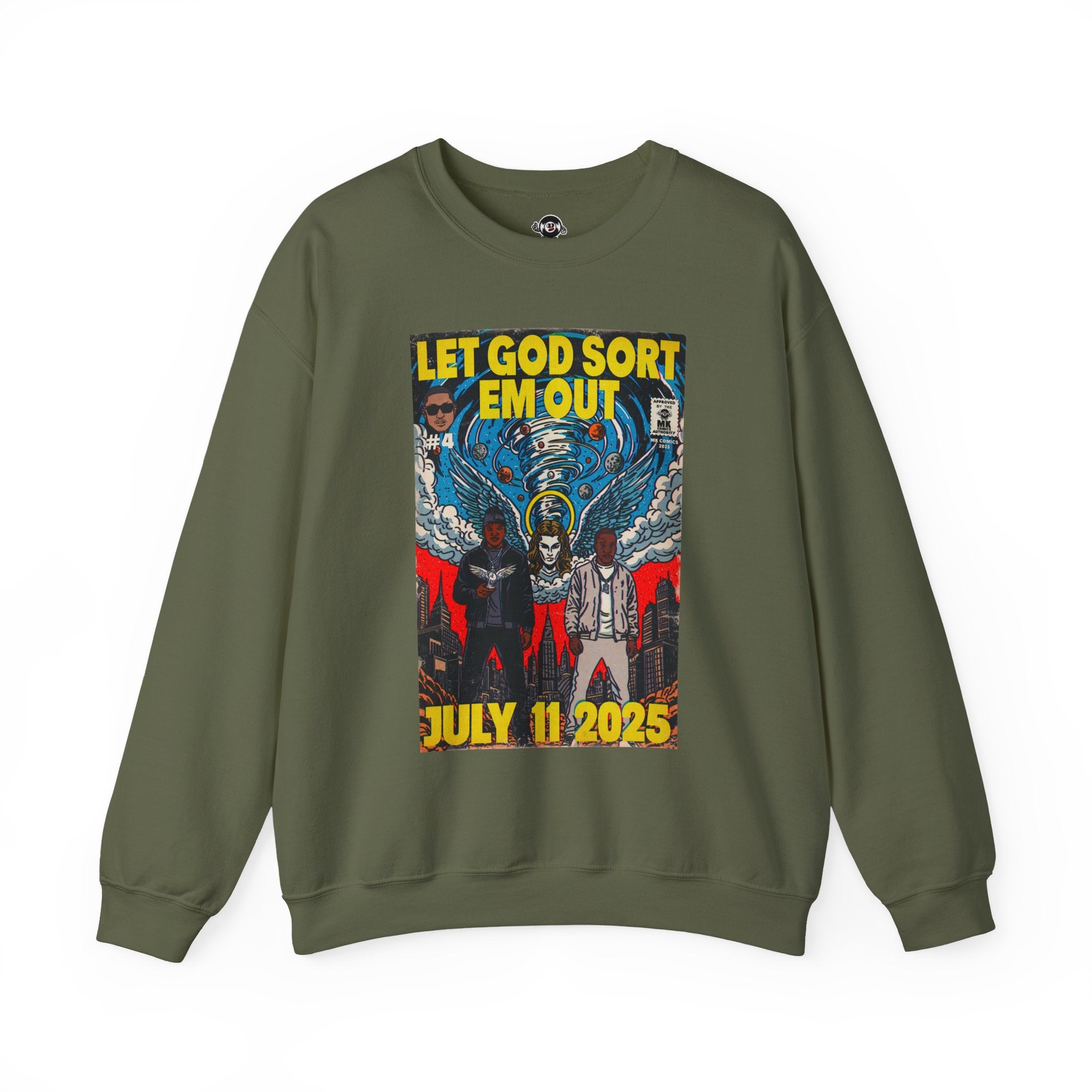 Let God Sort Em Out - Unisex Heavy Blend™ Crewneck Sweatshirt