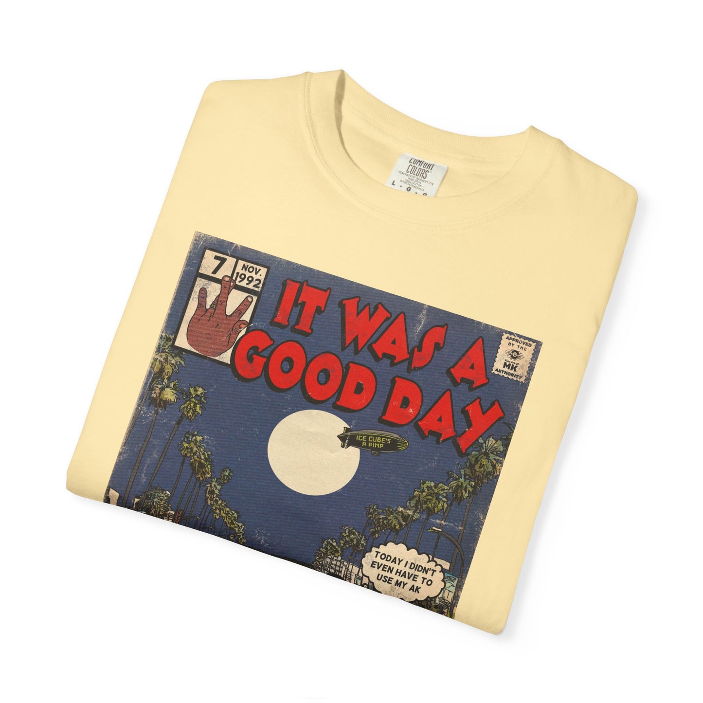 Ice Cube - It Was a Good Day - Unisex Comfort Colors T-shirt