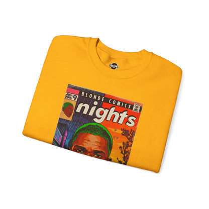 Frank Ocean -Nights - Unisex Heavy Blend™ Crewneck Sweatshirt