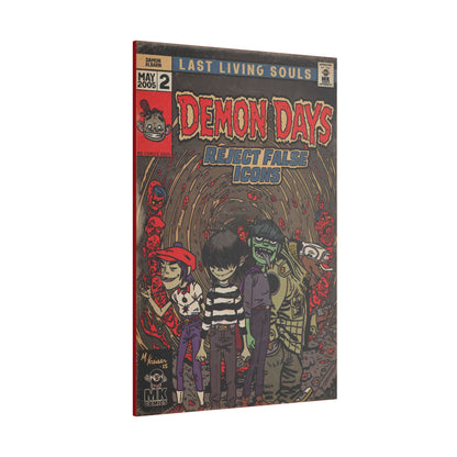 Demon Days - Matte Canvas, Stretched, 0.75" (Multi-Size)