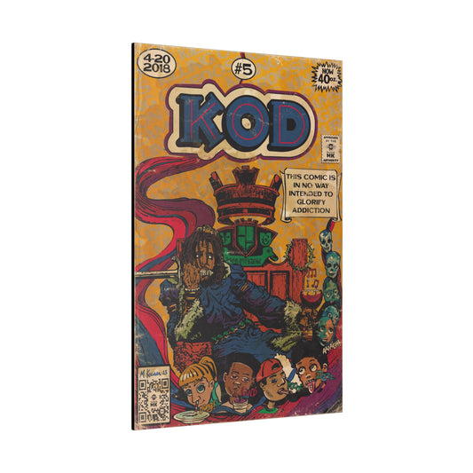 KOD - Matte Canvas, Stretched, 0.75"