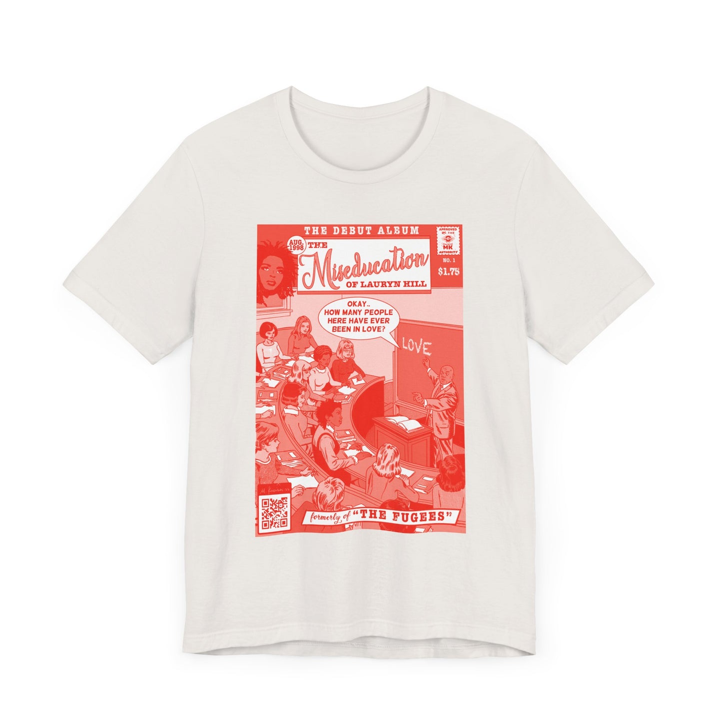The Miseducation of Lauryn Hill.. - RED VARIANT - Unisex Jersey Short Sleeve Tee
