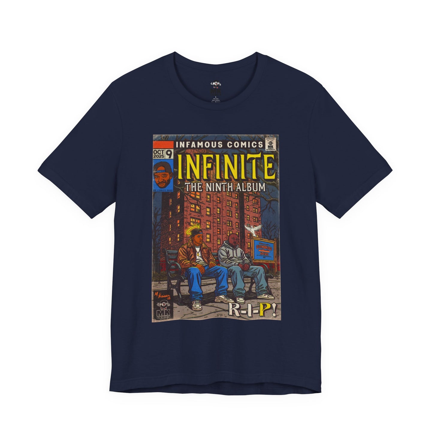 Infinite - Comic Book Art - Unisex Jersey Short Sleeve Tee
