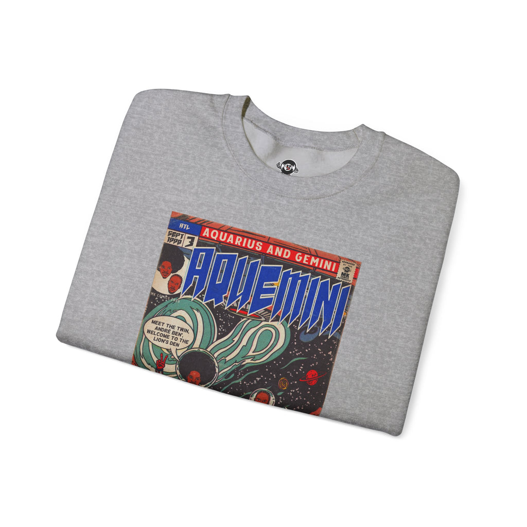 Aquemini - Comic Book Art - Unisex Heavy Blend™ Crewneck Sweatshirt