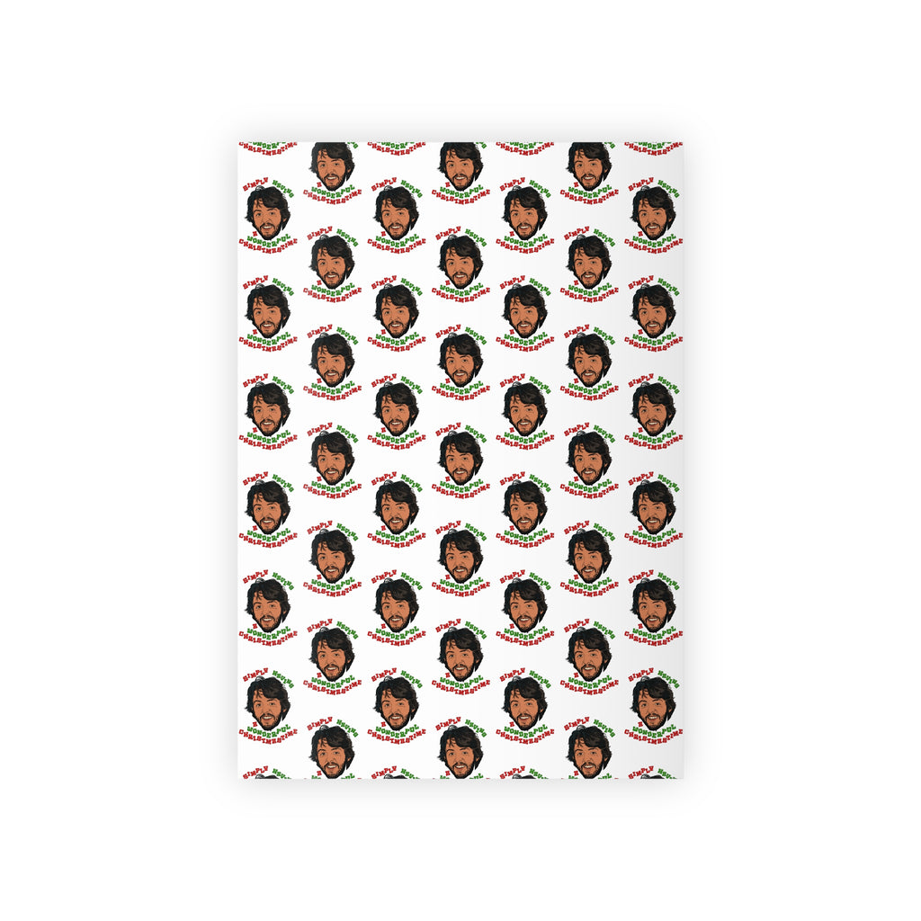 Wonderful Christmastime- Christmas- Gift Wrapping Paper Rolls, 1pc