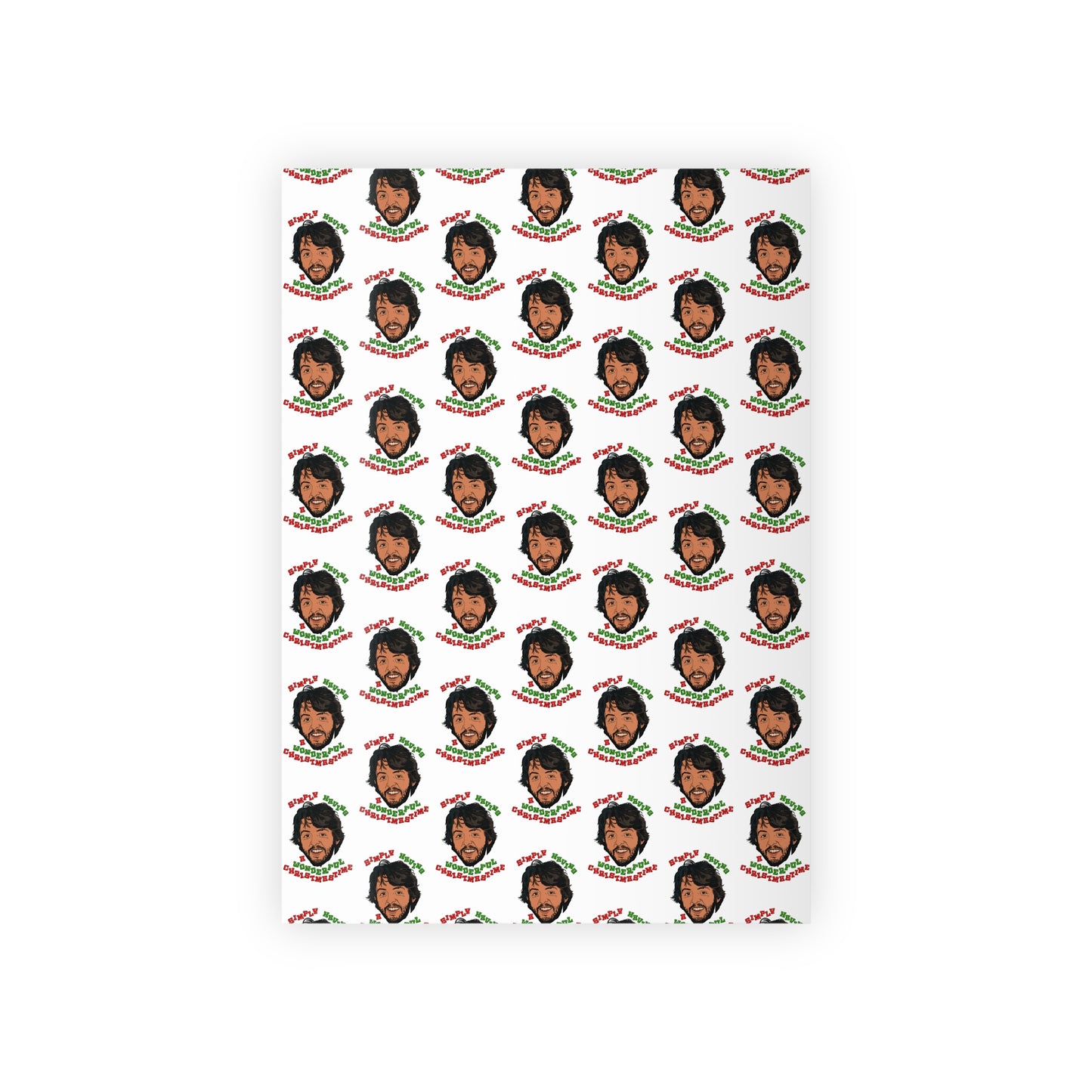 Wonderful Christmastime- Christmas- Gift Wrapping Paper Rolls, 1pc