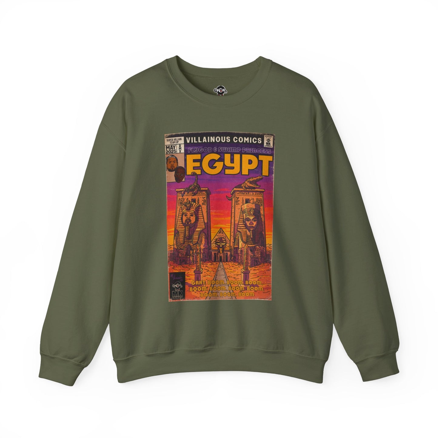 Egypt Remix - Unisex Heavy Blend™ Crewneck Sweatshirt