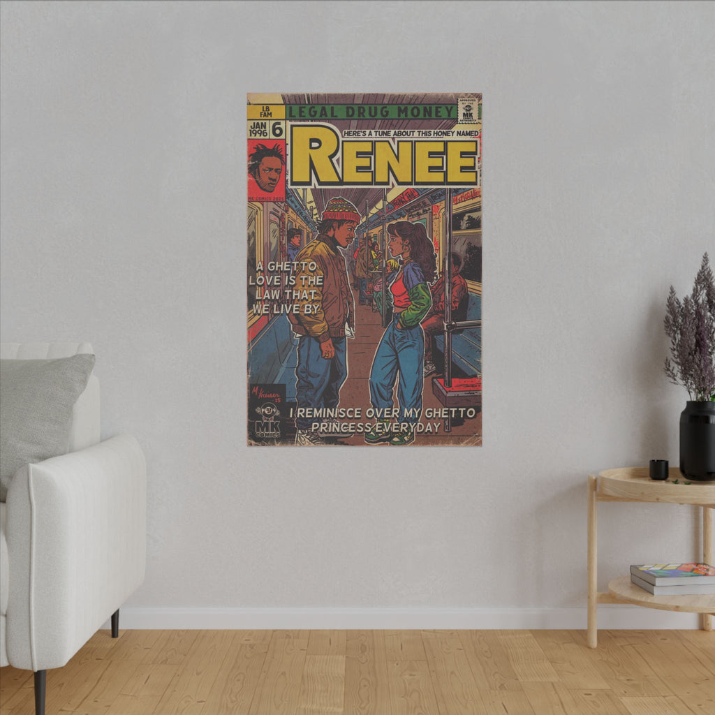Renee - Matte Canvas, Stretched, 0.75" (Multi-Size)