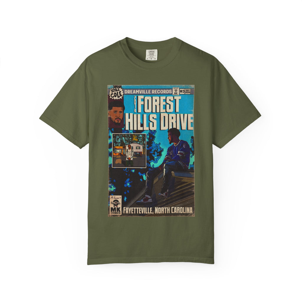 Forest Hills Drive - Unisex Garment-Dyed T-shirt