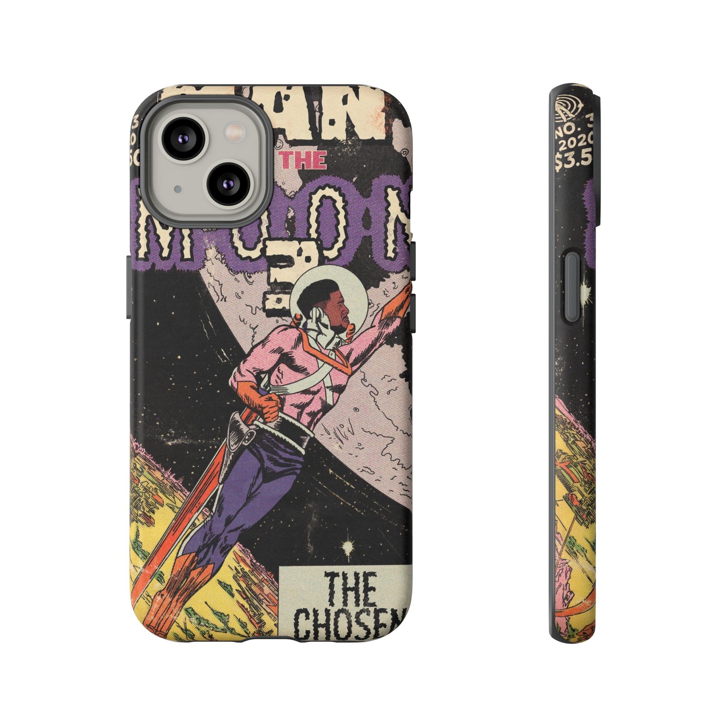 Man on the Moon 3 - Tough Phone Cases