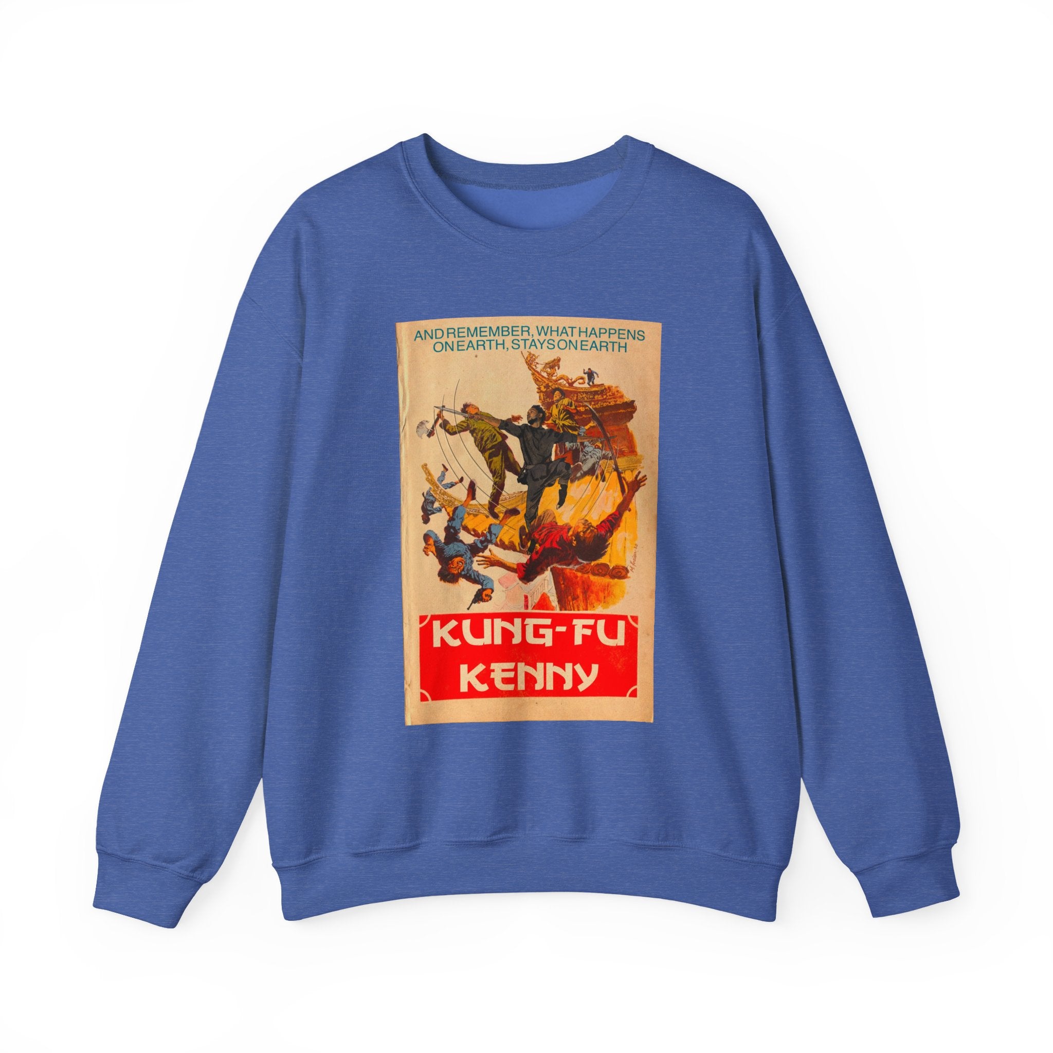 Kung Fu Kenny - Unisex Heavy Blend™ Crewneck Sweatshirt