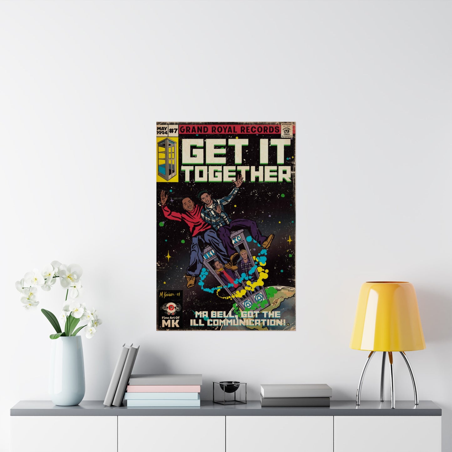 Beastie Boys & Q-Tip - Get it Together - Matte Vertical Posters