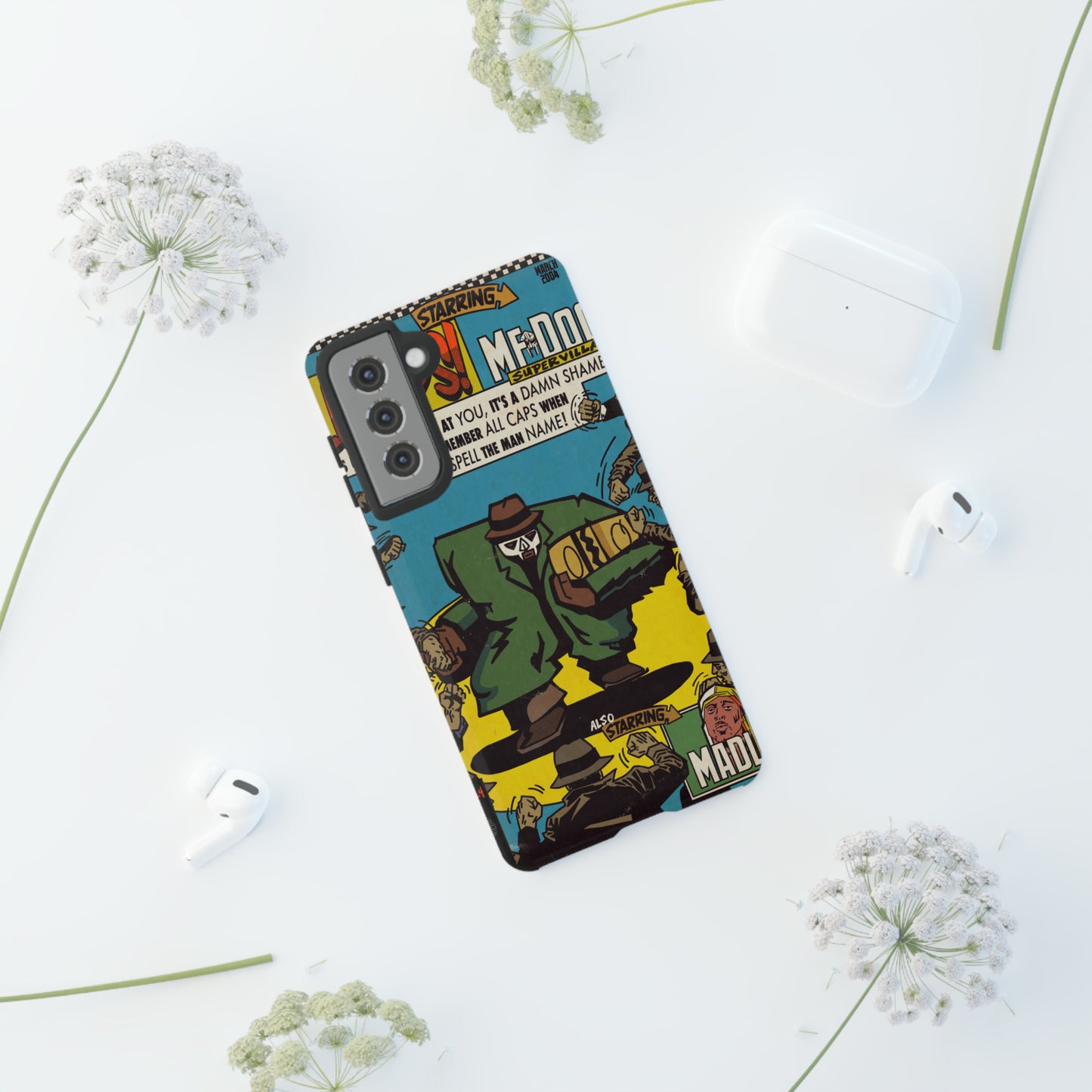 MF DOOM - All Caps - Tough Phone Cases