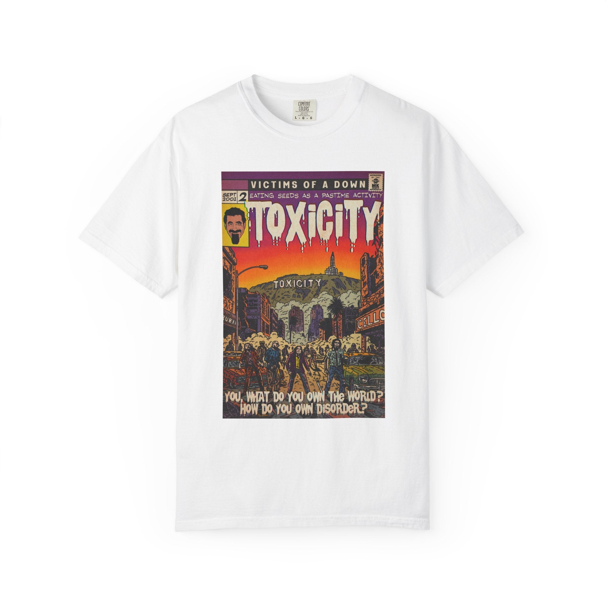 Toxicity - Unisex Comfort Colors T-shirt