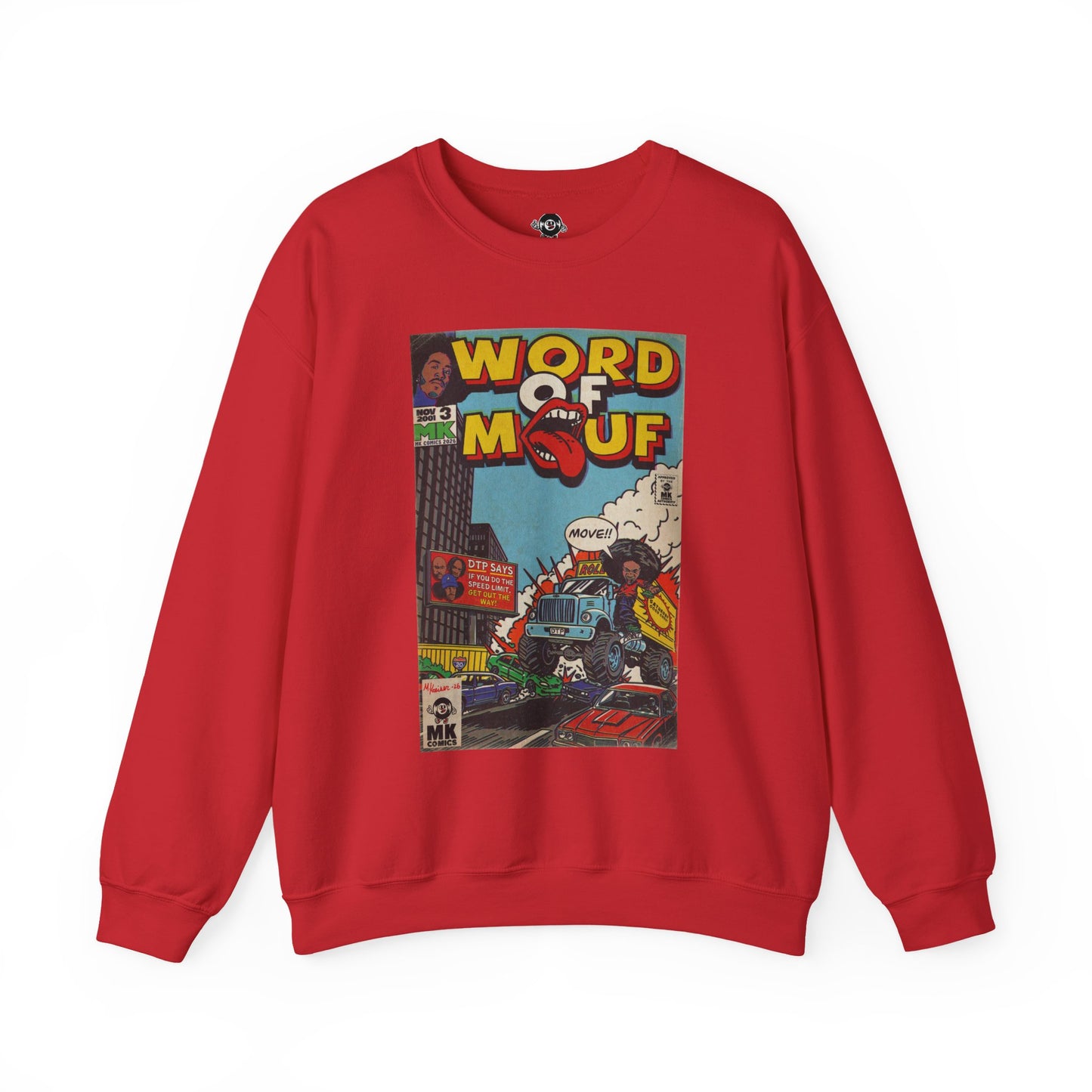 Word of Mouf - Unisex Heavy Blend™ Crewneck Sweatshirt