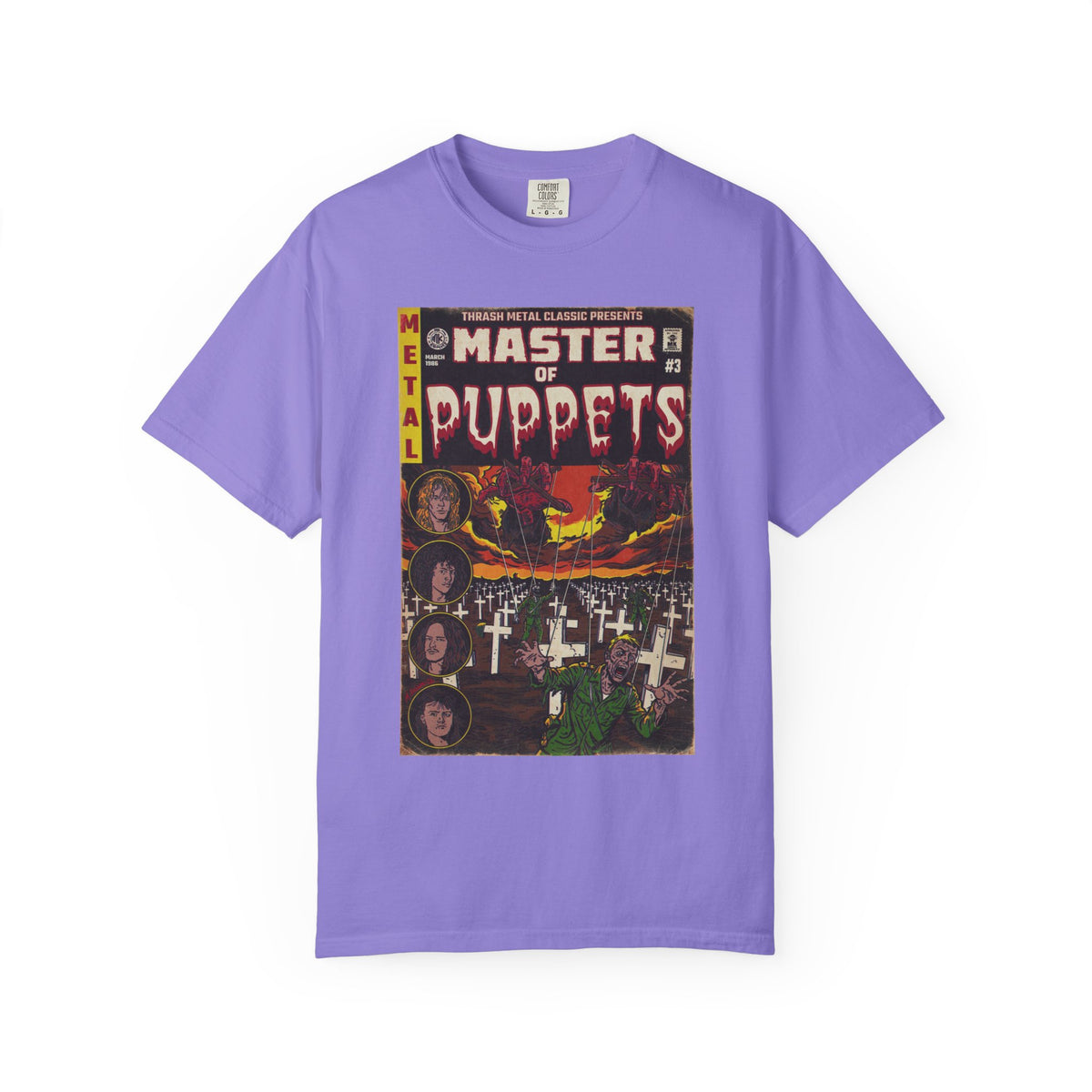 Master of Puppets - Unisex Garment-Dyed T-shirt