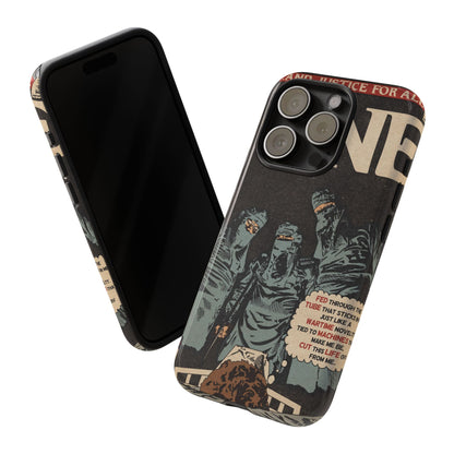 Metallica- One - Johnny Got His Gun Comic Book Art - Tough Phone Cases