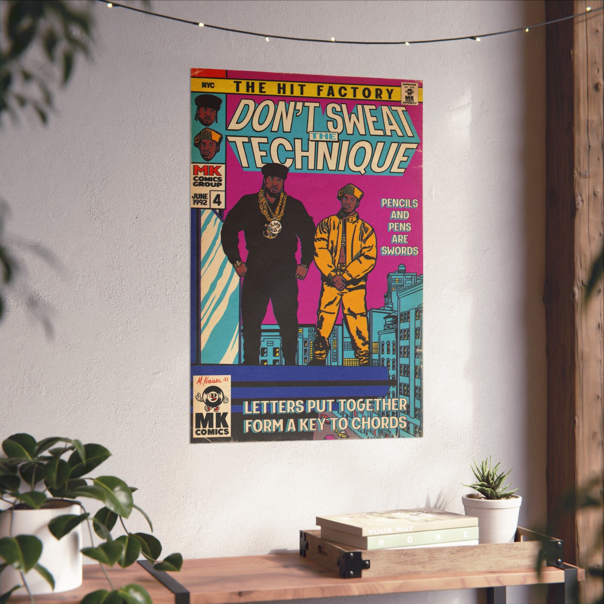 Don't Sweat the Technique - Matte Vertical Posters