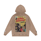 No More Parties in L.A - Snow Washed Loose Cotton Hoodie