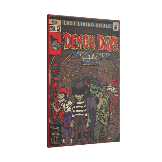 Demon Days - Matte Canvas, Stretched, 0.75" (Multi-Size)