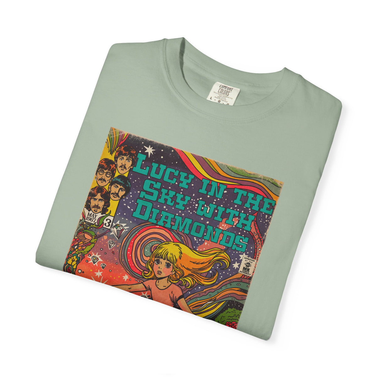 Lucy in the Sky with Diamonds - Unisex Comfort Colors T-shirt