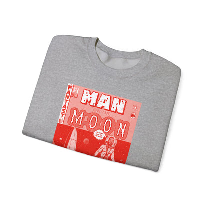 Kid Cudi - Man on the Moon - RED VARIANT - Unisex Heavy Blend™ Crewneck Sweatshirt