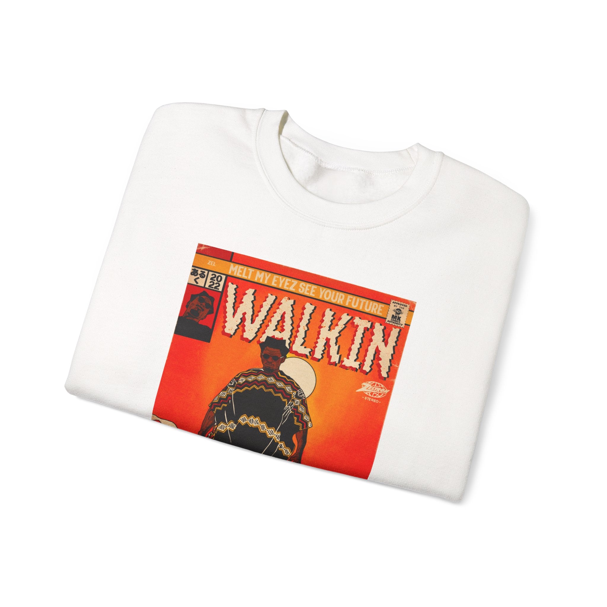 Walkin - Unisex Heavy Blend™ Crewneck Sweatshirt