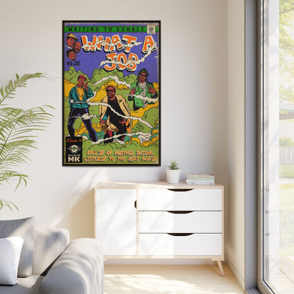 Devin The Dude, Snoop Dogg, Andre 3000 - What A Job - Gallery Canvas Wraps, Vertical Frame