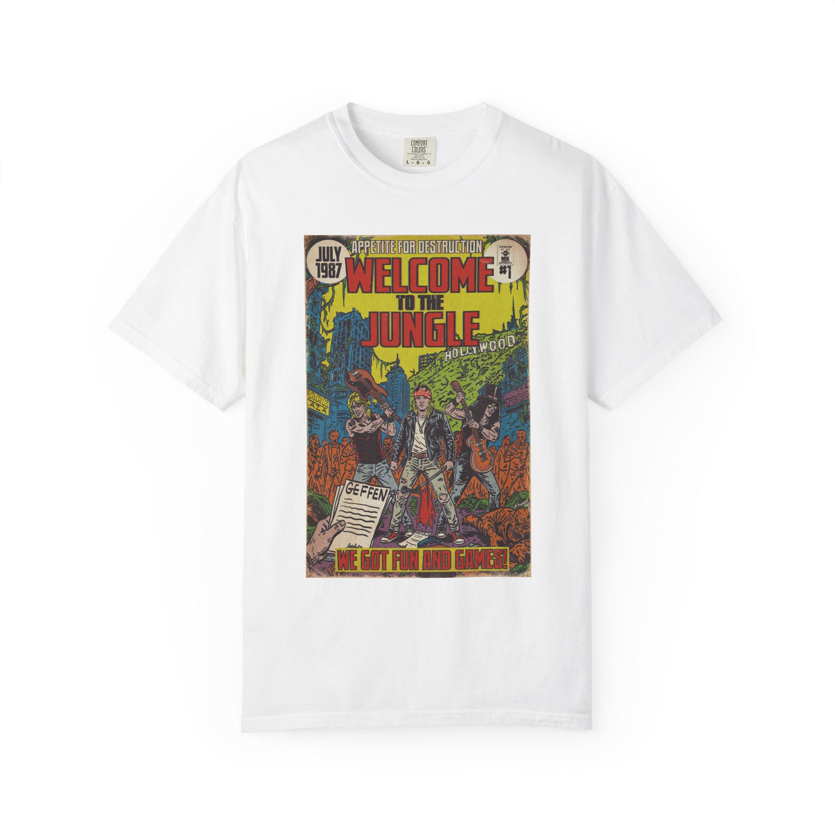 Welcome to the Jungle -Unisex Comfort Colors T-shirt