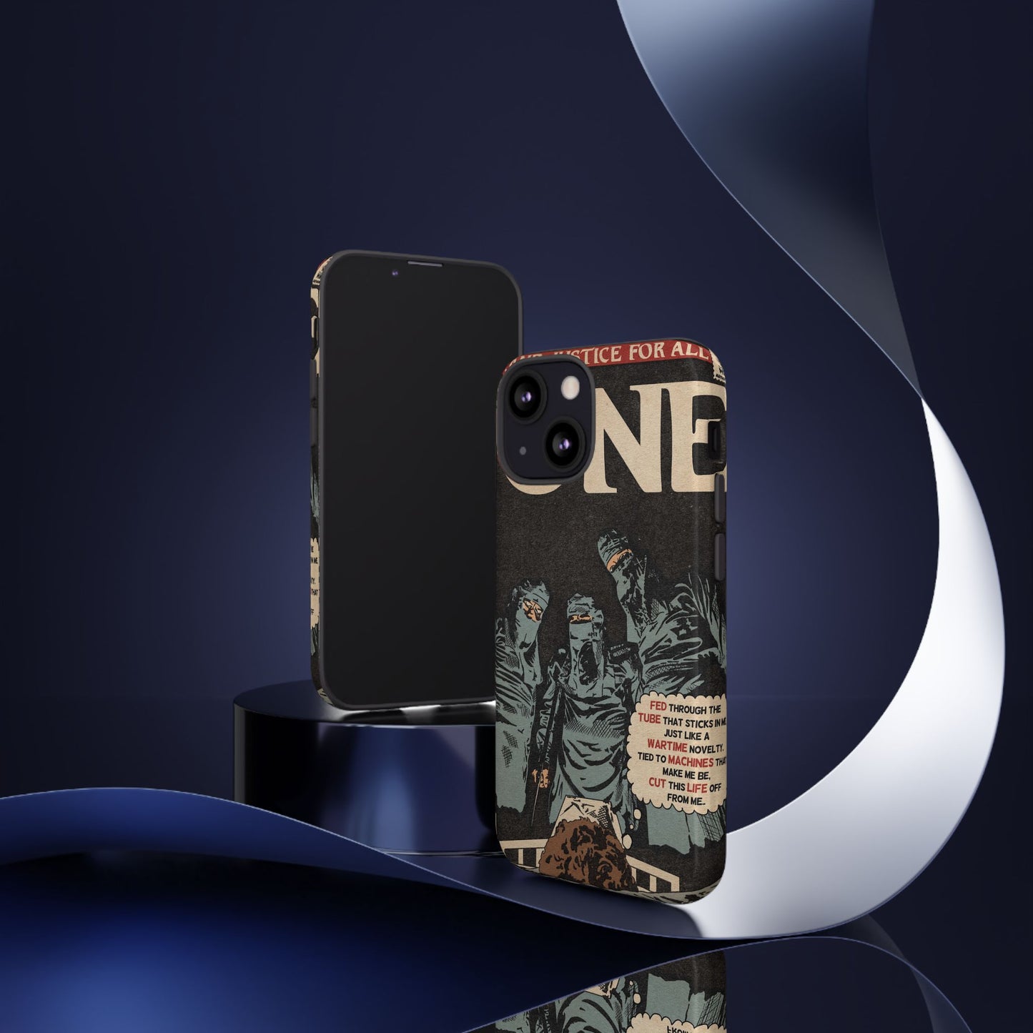 Metallica- One - Johnny Got His Gun Comic Book Art - Tough Phone Cases