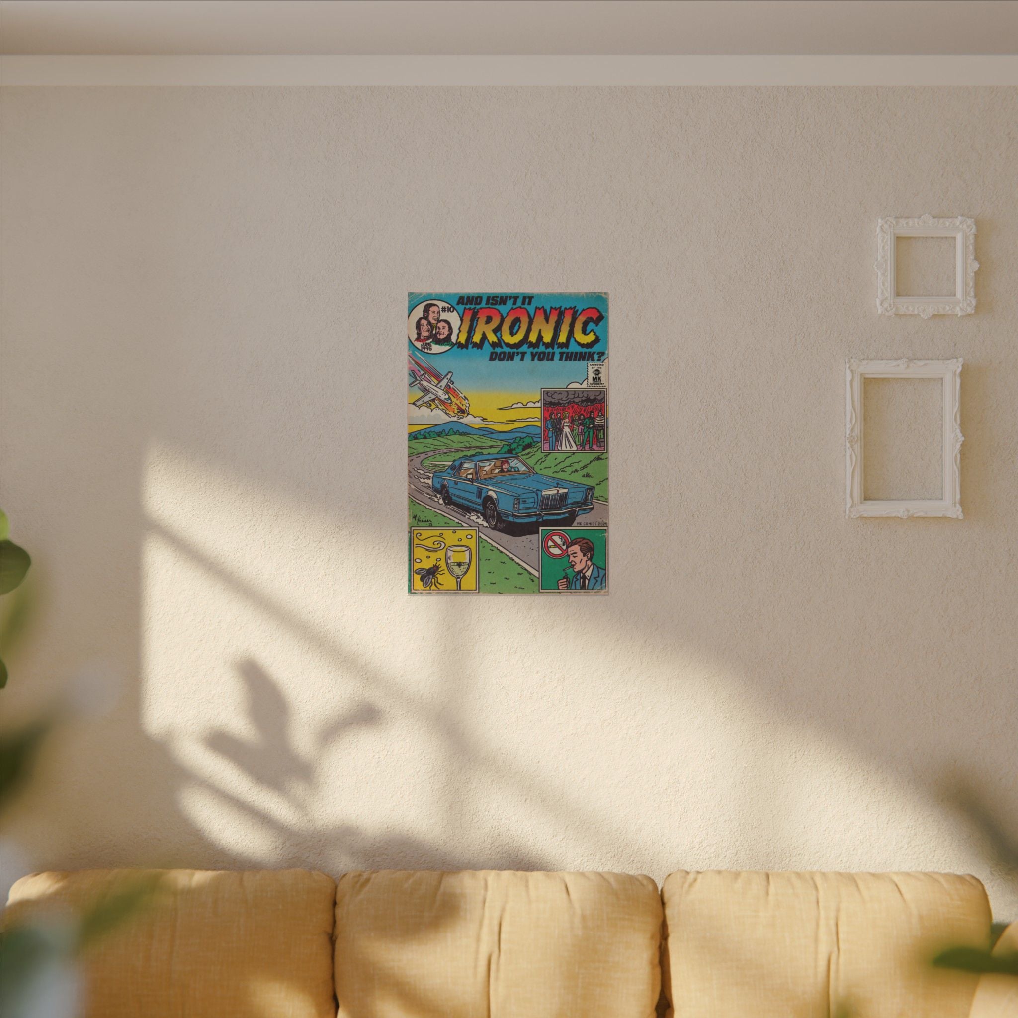 Ironic - Matte Canvas, Stretched, 0.75" (Multi-Size)