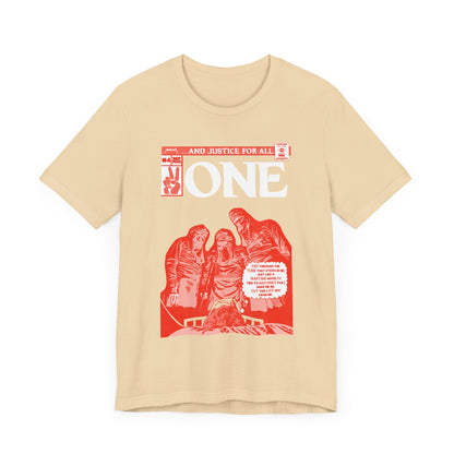 Metallica - One - RED VARIANT - Unisex Jersey Short Sleeve Tee