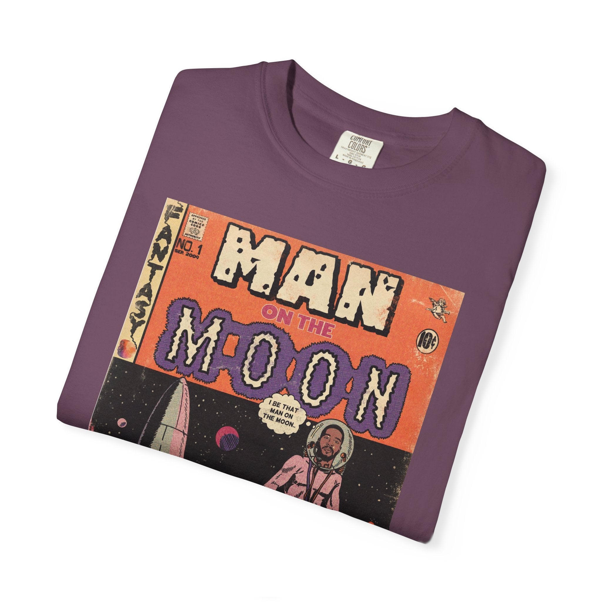 Man on the Moon - Unisex Comfort Colors T-shirt