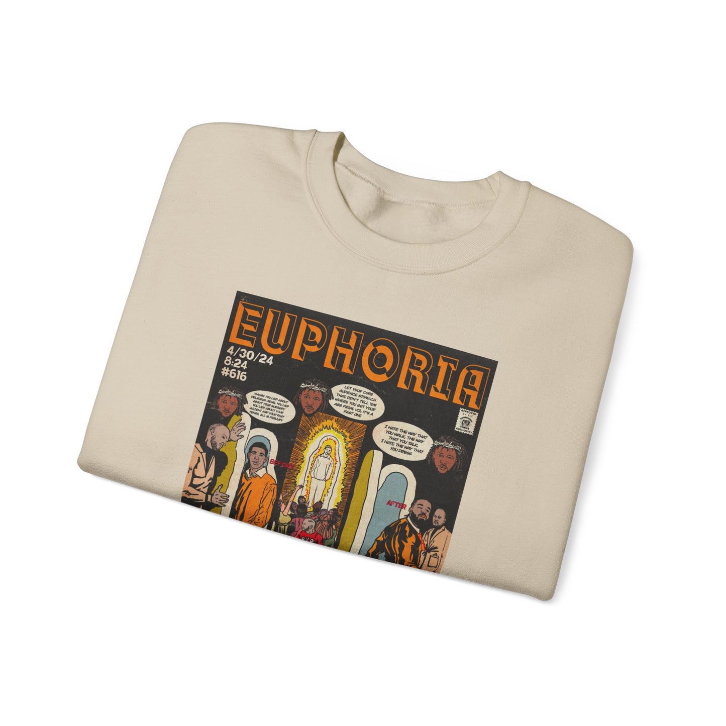 Kendrick Lamar - Euphoria - Unisex Heavy Blend™ Crewneck Sweatshirt
