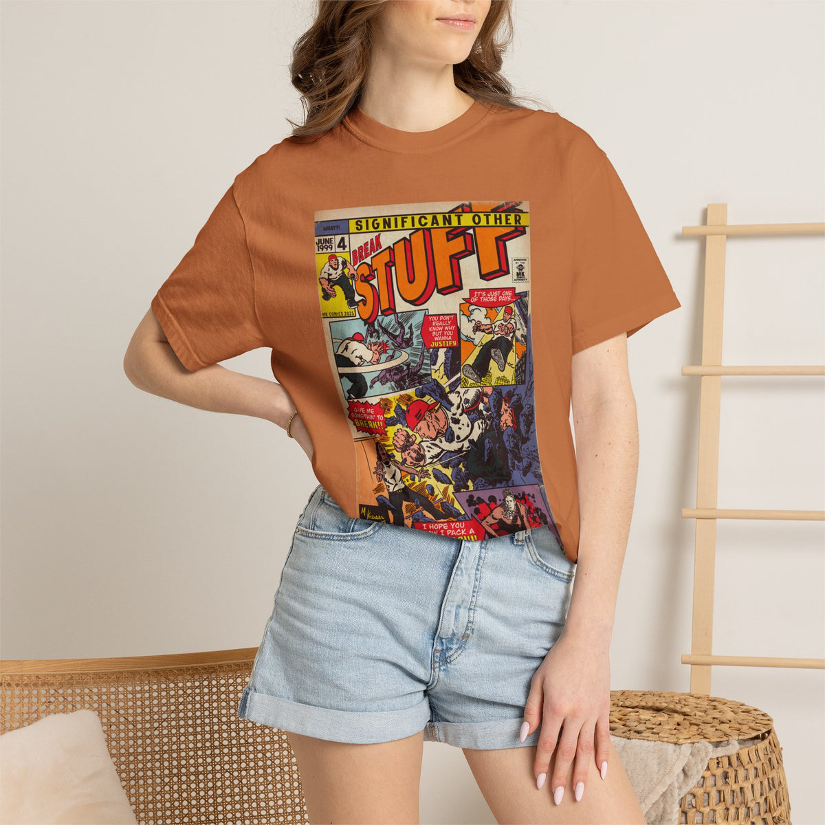 Break Stuff – Unisex Comfort Colors T-Shirt