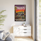 Toxicity - Matte Canvas, Framed (Multi-color)