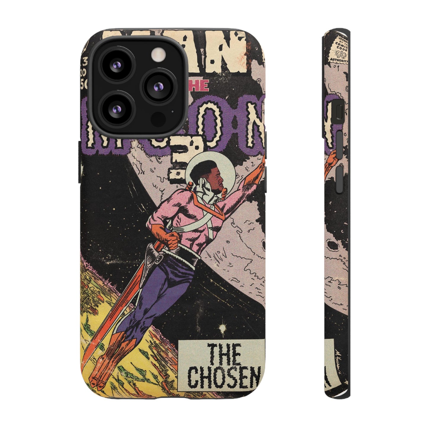 Man on the Moon 3 - Tough Phone Cases