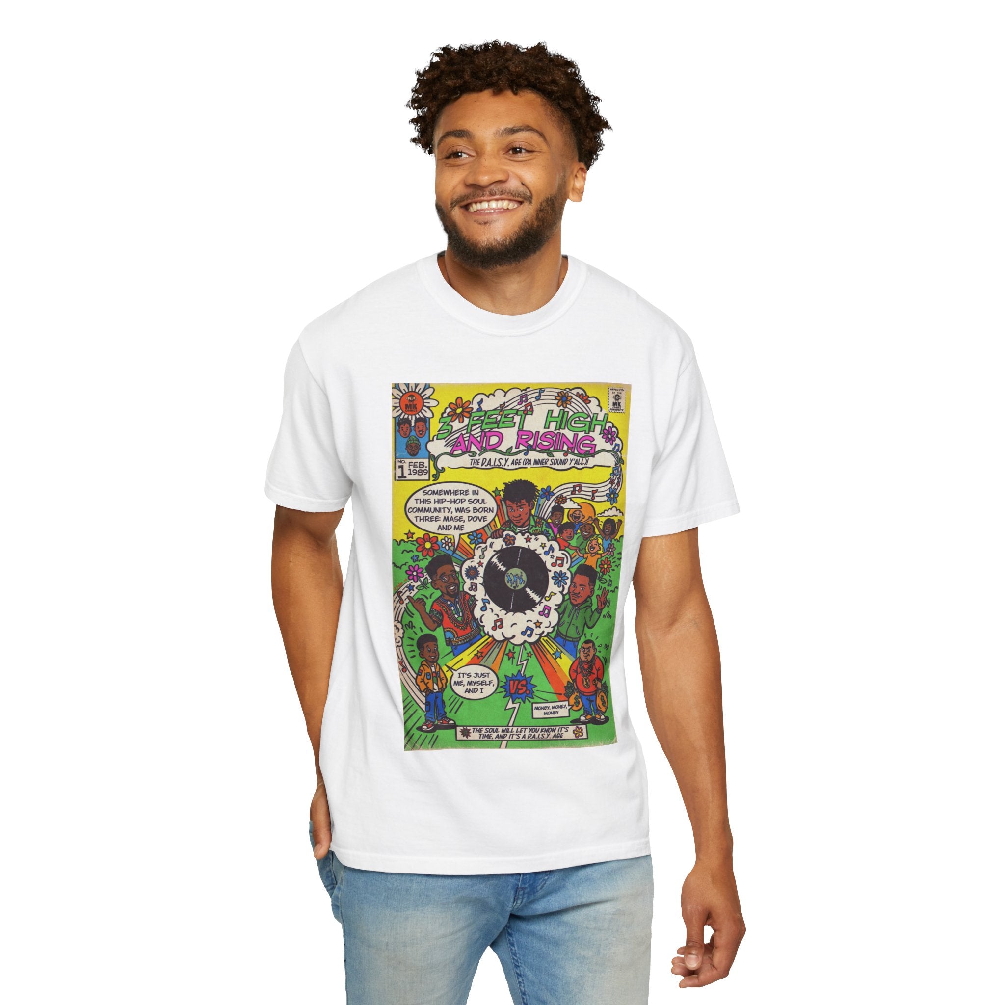 3 Feet High & Rising - Unisex Comfort Colors T-shirt