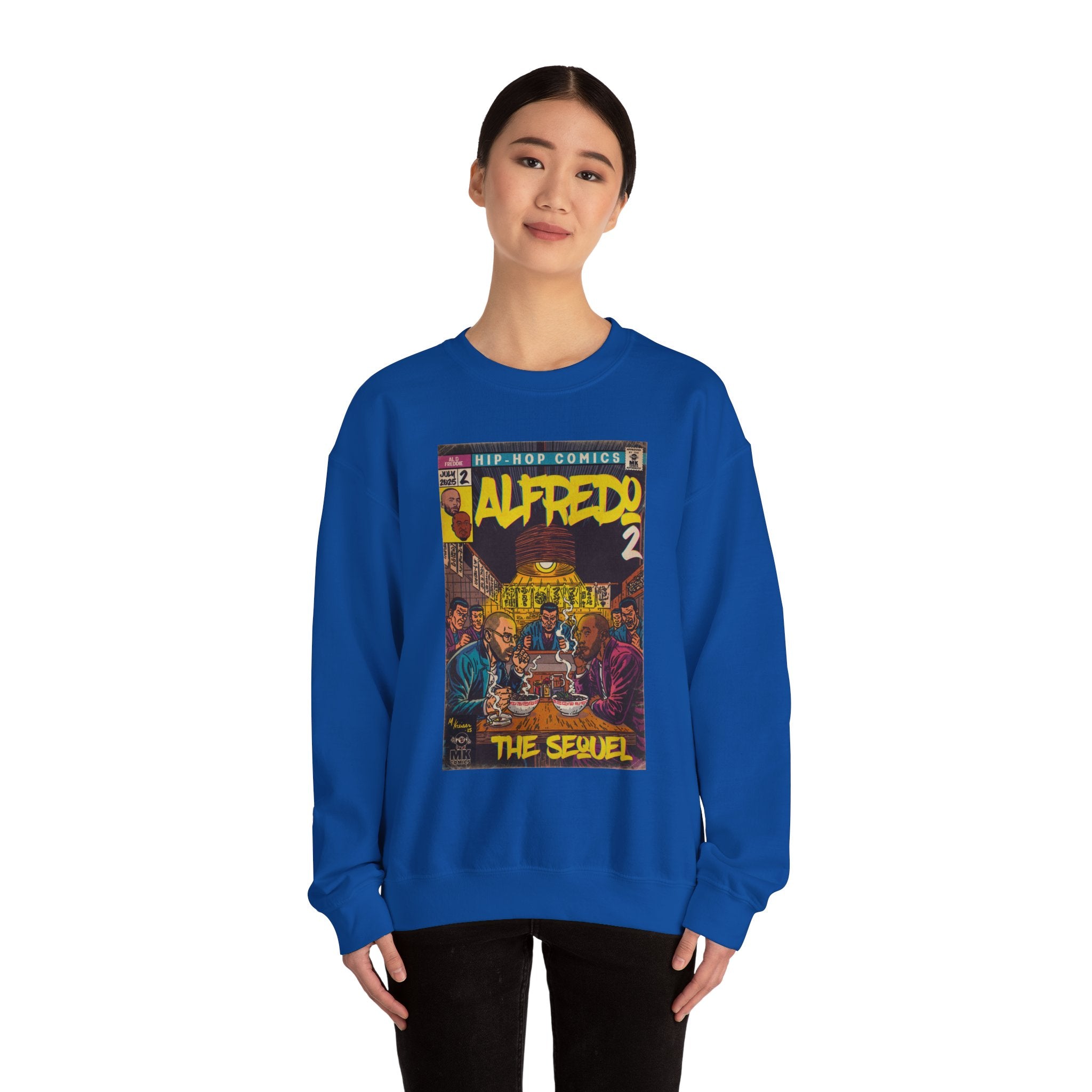 Alfredo 2 - Unisex Heavy Blend™ Crewneck Sweatshirt