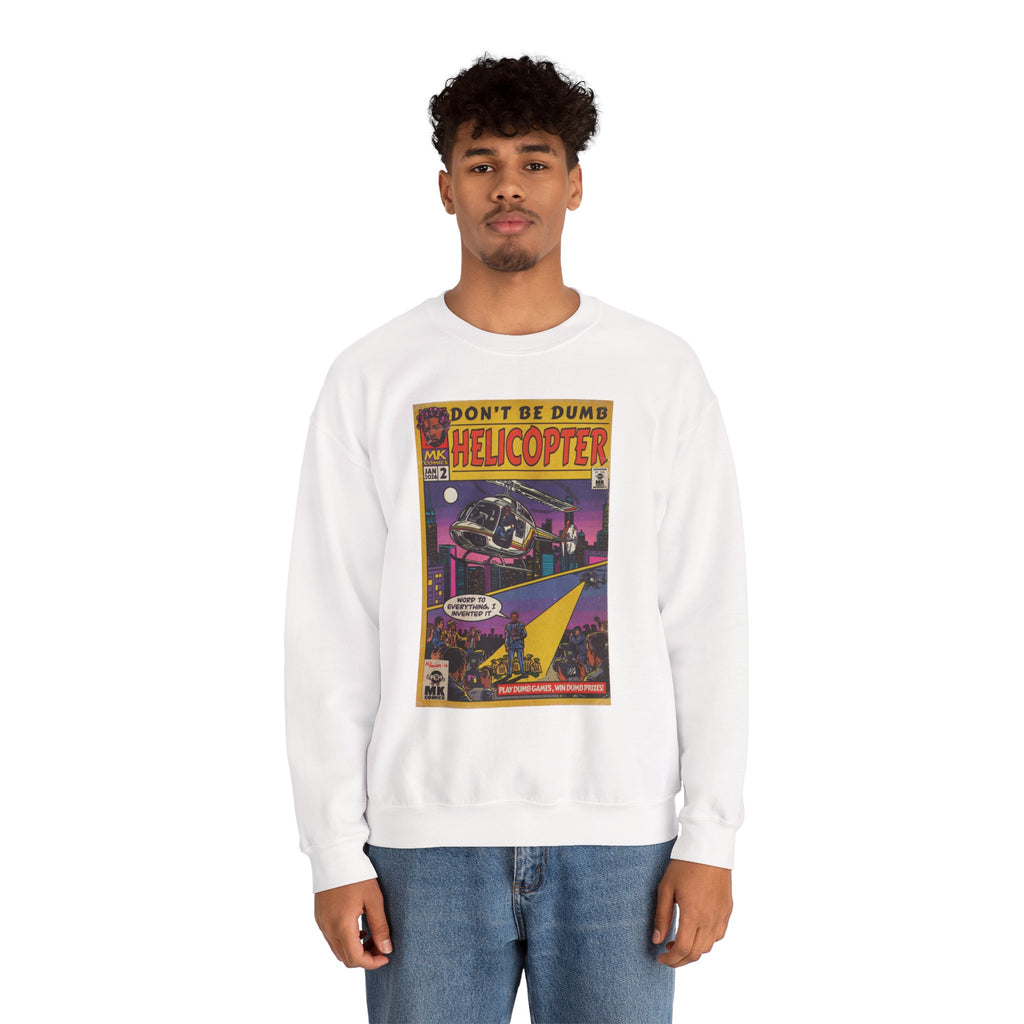 Helicopter - Unisex Heavy Blend™ Crewneck Sweatshirt